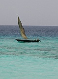 Fishing boat going out